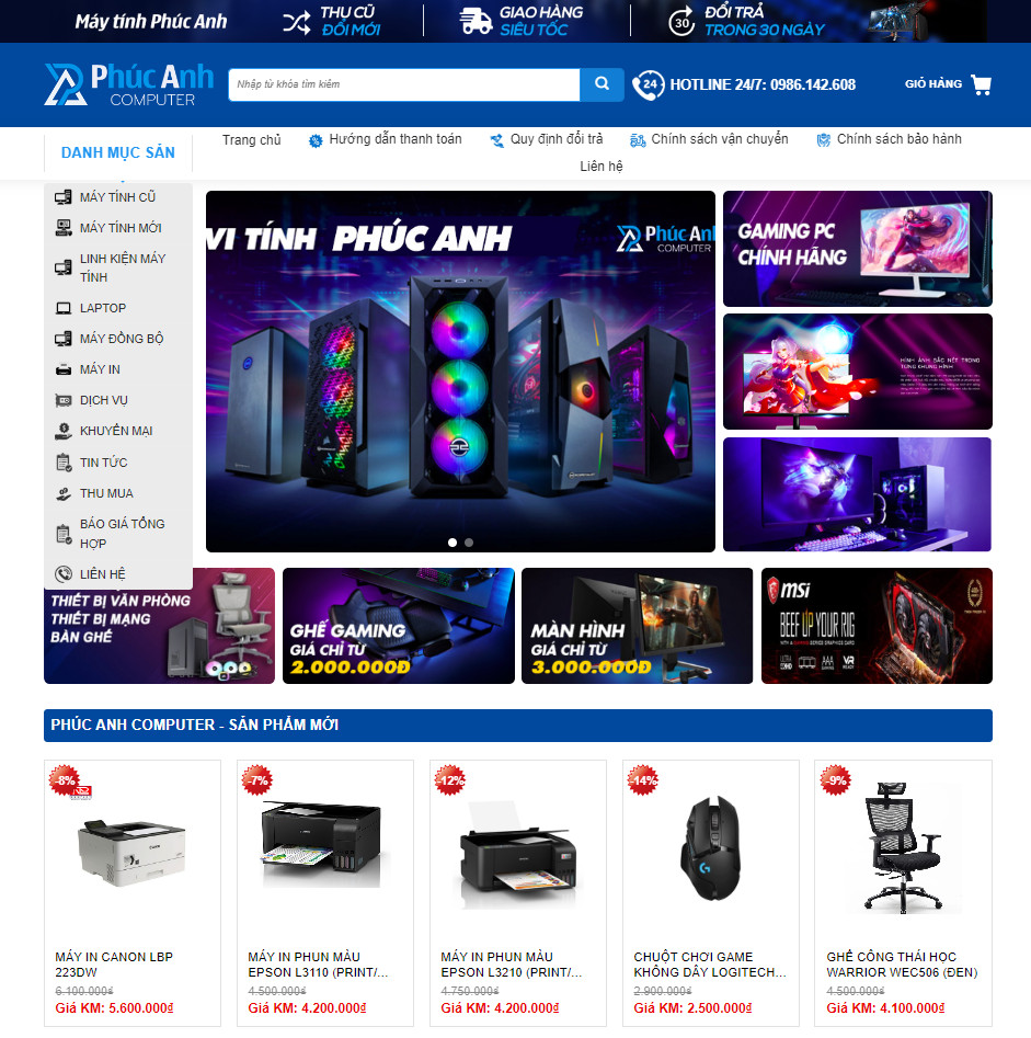 Theme wordpress bán máy tính 06