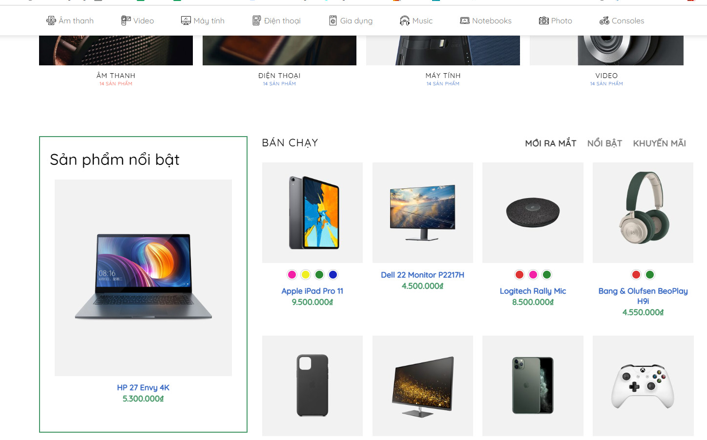 Theme wordpress đồ công nghệ 02