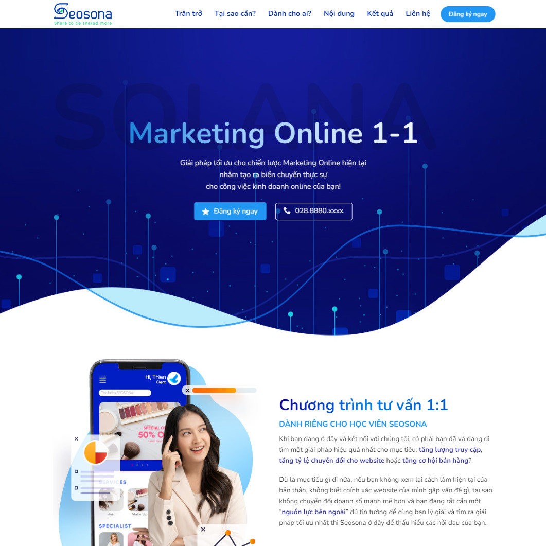 Theme wordpress landing page marketing