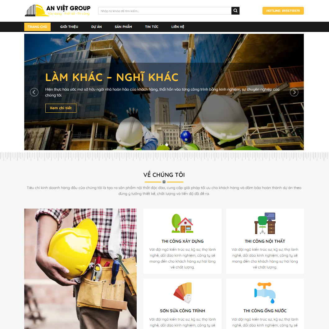 Theme wordpress xây dựng 05