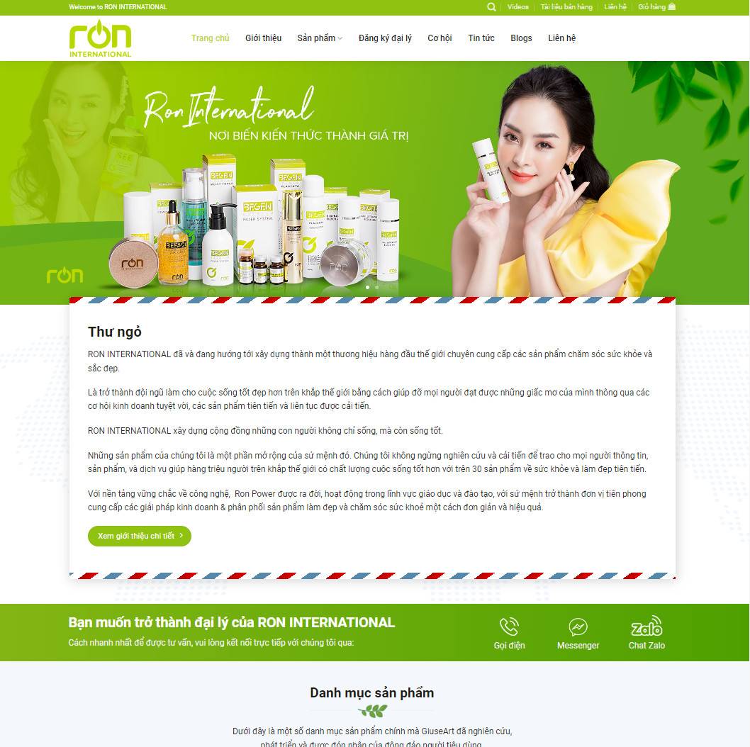 Theme wordpress bán dược phẩm và mỹ phẩm 04