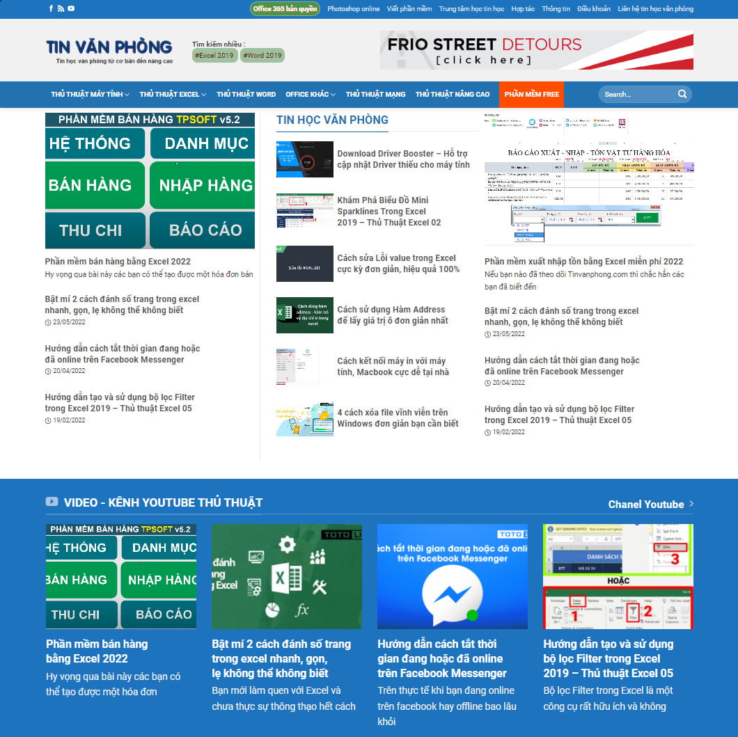 Theme wordpress tin tức - thủ thuật tin học